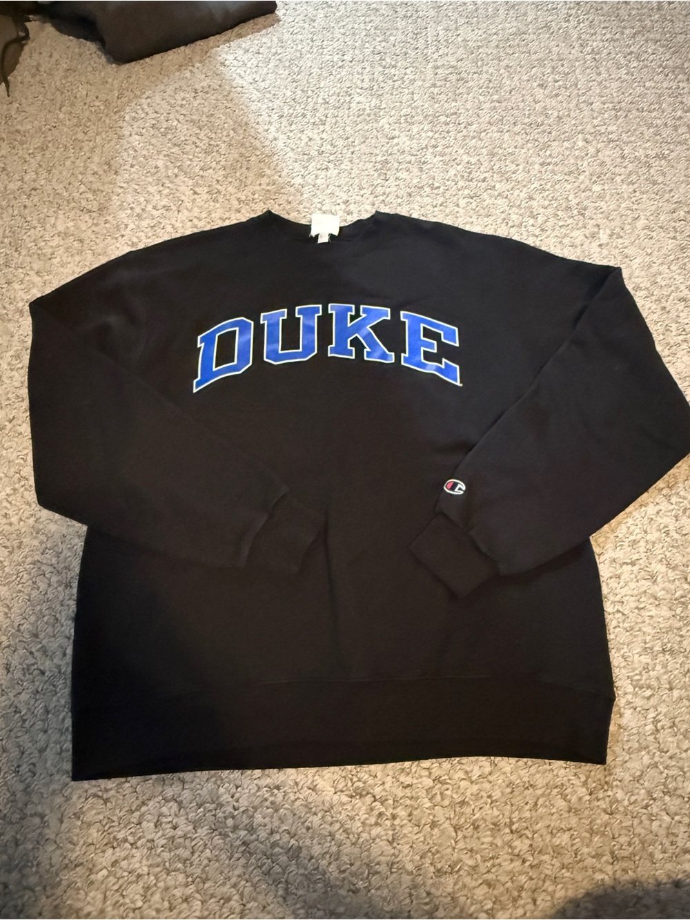 Champion Duke Arch Logo Crewneck